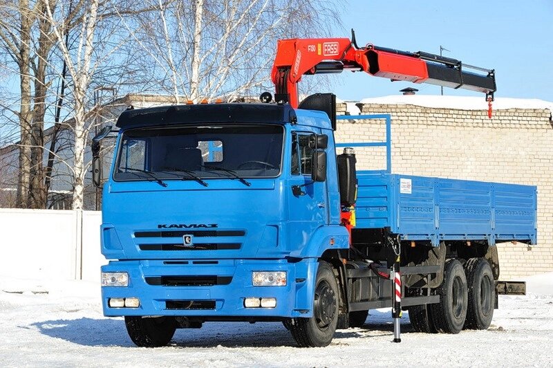 Манипулятор Fassi F155A. 22 шасси КамАЗ-65117 от компании Компания Русбизнесавто - фото 1