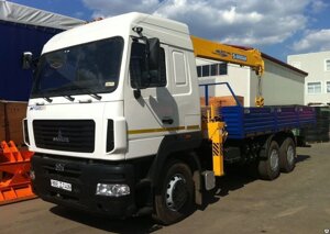 Манипулятор soosan 736 L2 шасси маз 6312с9