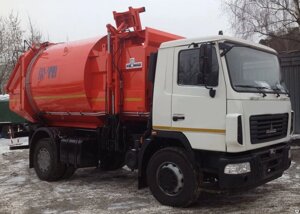 Мусоровоз с боковой загрузкой КО-449-17 МАЗ 4570W1