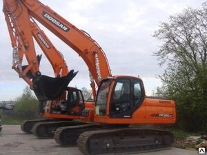 Экскаватор гусеничный Doosan DX225LCA с наработкой