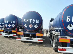 Битумовоз 30 кубов Полуприцеп цистерна SF4B30 термос темные нефтепродукты