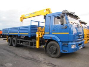 Манипулятор SOOSAN 736 шасси КамАЗ 65117