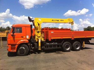 Кран манипулятор SOOSAN 746 L КАМАЗ 65115