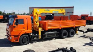 Кран Манипулятор Soosan SCS736LII на КАМАЗ 65115