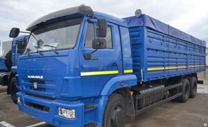 Зерновоз 6387 шасси KAMAZ-65115 с двигателем КамАЗ