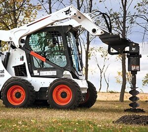 Аренда Bobcat (бобкэт) с буром