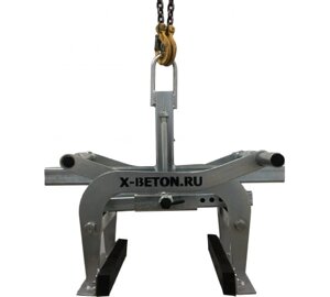 Автоматический захват для бордюров и блоков X-BETON OCTOPUS г/п 600 кг