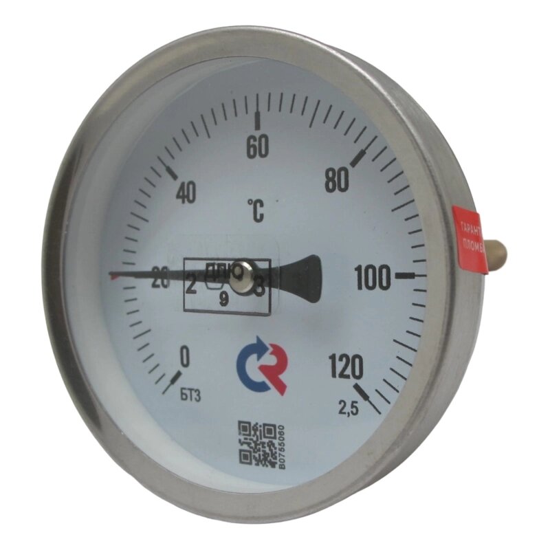 БТ-31.211(0-120C)G1/2.200.2,5 Термометр биметаллический 1 от компании ООО Партнер - фото 1