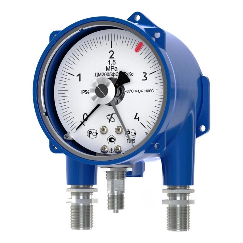 ДМ2005фСг1Ex Кс-60 КПа кл. т. 1,5 (127-220) Манометр взрывозащищенный от компании ООО Партнер - фото 1