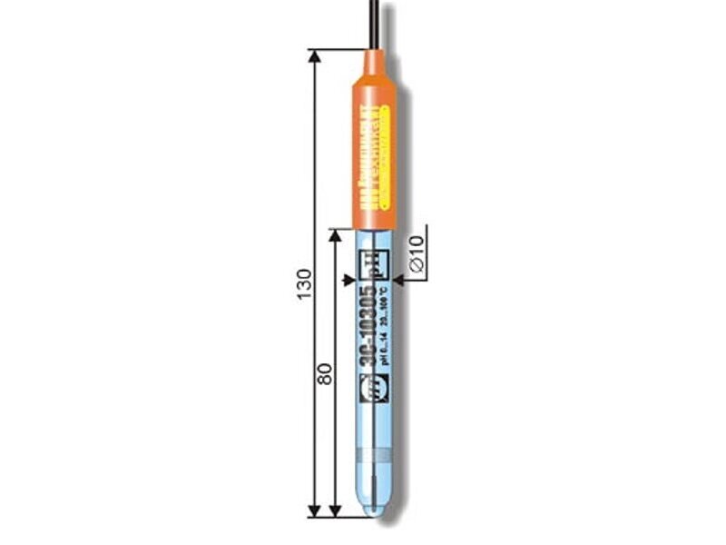 ЭС-10305/7 К80.1 Промышленный pH-электрод повышенной прочности от компании ООО Партнер - фото 1