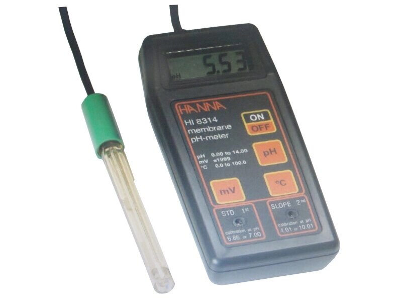 HI 8314 портативный pH-метр/милливольтметр/термометр от компании ООО Партнер - фото 1