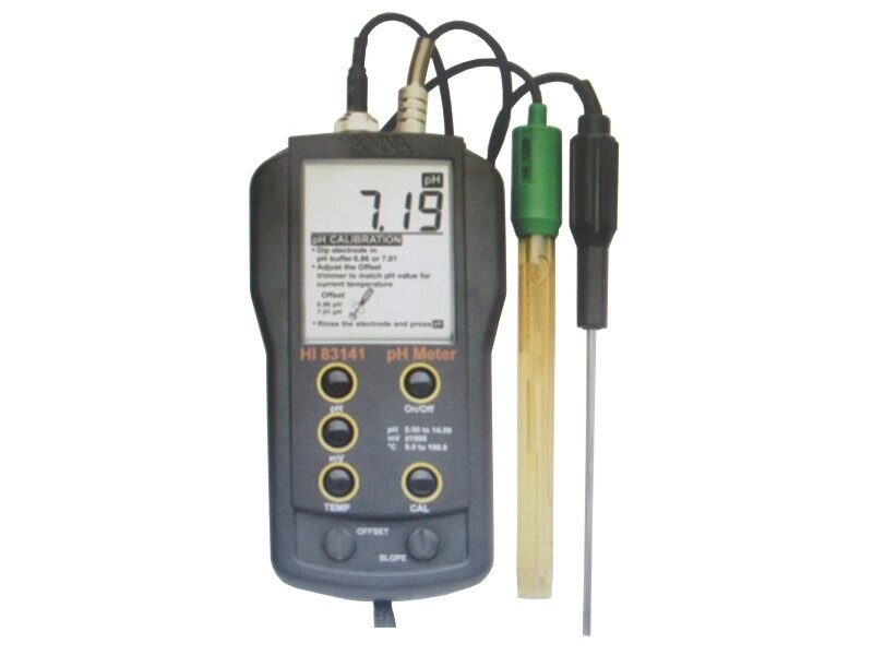 HI 83141-0 портативный pH-метр/милливольтметр/термометр от компании ООО Партнер - фото 1
