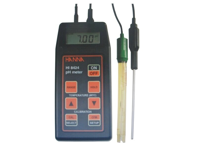 HI 8424 портативный pH-метр/ОВП-метр/термометр от компании ООО Партнер - фото 1