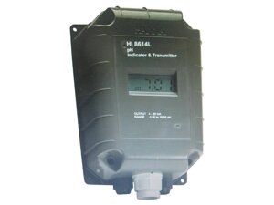HI 8614L Промышленный поточный водонепроницаемый pH-контроллер