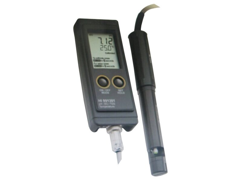 HI 991301 pH-метр/кондуктометр/термометр портативный водонепроницаемый от компании ООО Партнер - фото 1