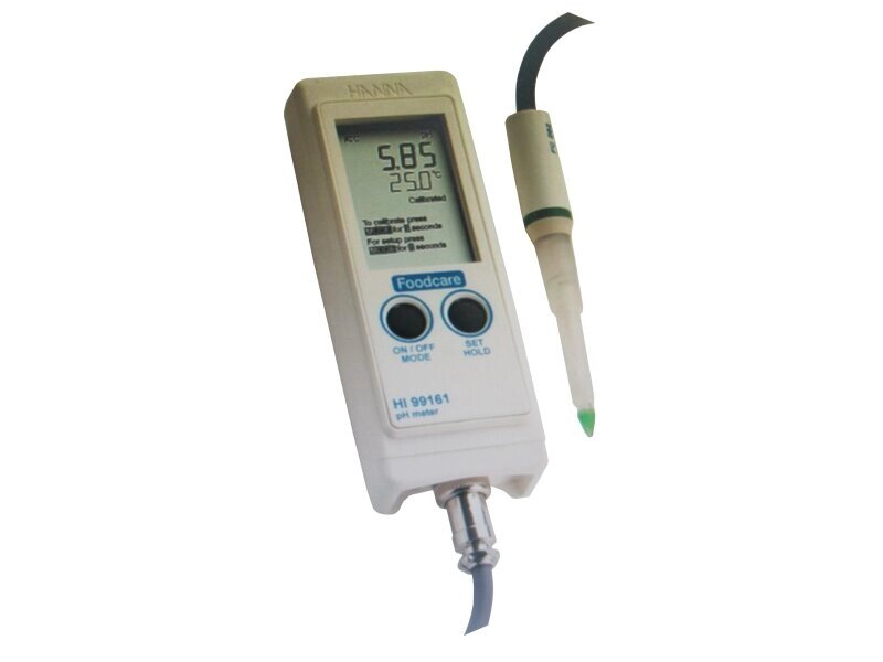 HI 99161 pH-метр/термометр для пищевых продуктов от компании ООО Партнер - фото 1