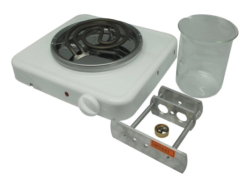 КИШ-02 Аппарат для определения температуры размягчения битума (ГОСТ 11506-73, 33142-2014, термоста от компании ООО Партнер - фото 1