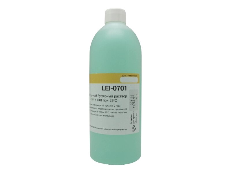 LEI-0701-500 буферный раствор pH 7.01, 500 мл от компании ООО Партнер - фото 1