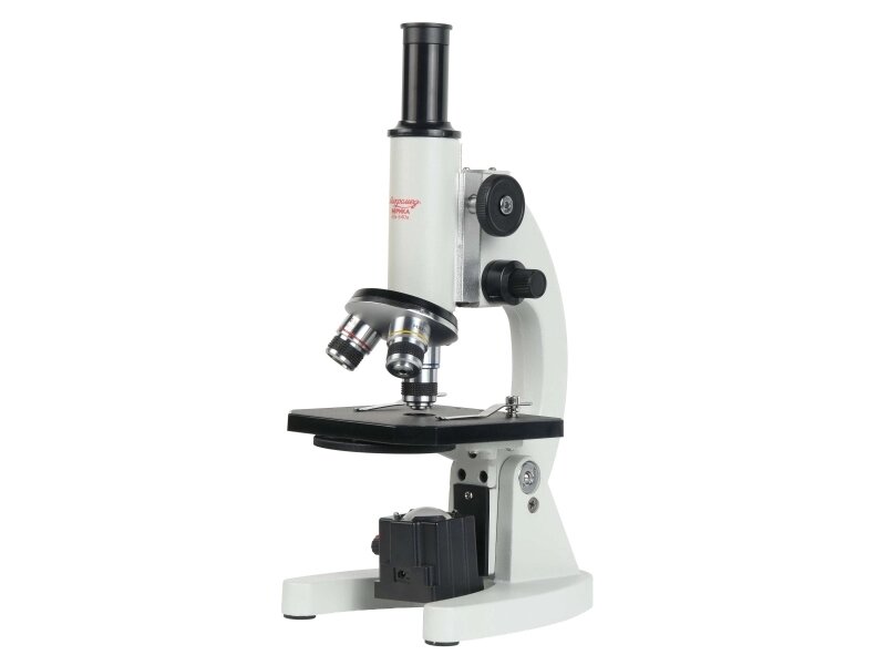 Микроскоп школьный Эврика 40х-640х (зеркало, LED) от компании ООО Партнер - фото 1