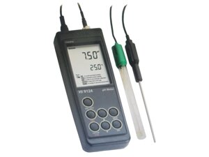 HI 9124 pH-метр/термометр портативный влагонепроницаемый