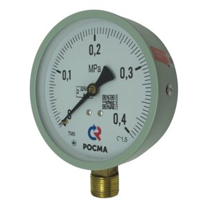 ТМ-510Р. 00(0-0,4MPa)М20х1,5.150C. 1,5. М2 тех Манометр технический