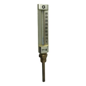 ТТ-В-150/100. П11 G1/2 (0-160C) Термометр жидкостный виброустойчивый