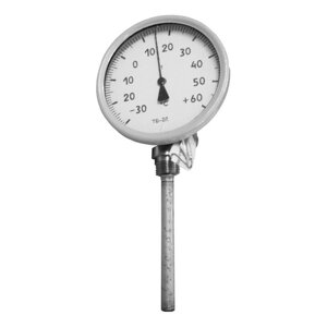 ТБ-2Р (0-120)-1-60-10-М20 Термометр биметаллический