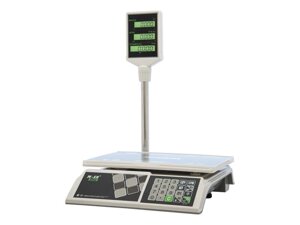 M-ER 326 ACP-32.5 с АКБ LCD Slim (32кг/5г) Весы торговые
