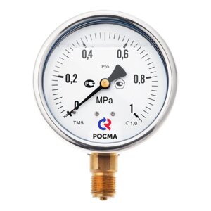 ТМ-620Р. 00(0-0,16MPa)М20х1,5.150C. 1,0 Манометр виброустойчивый