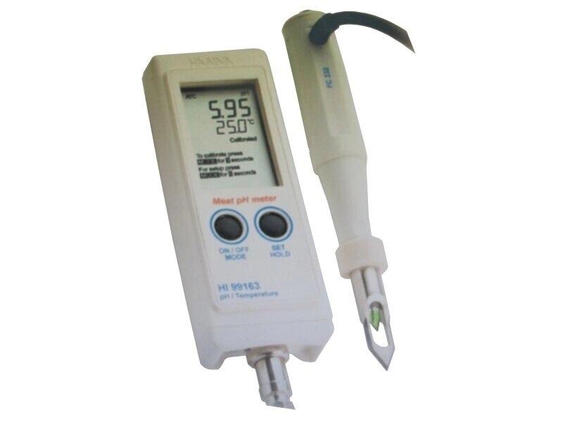 HI 99163N pH-метр/термометр для мяса - обзор