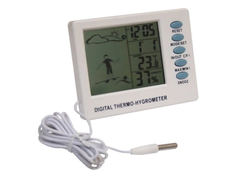 Т-04 термометр-гигрометр цифровой - фото