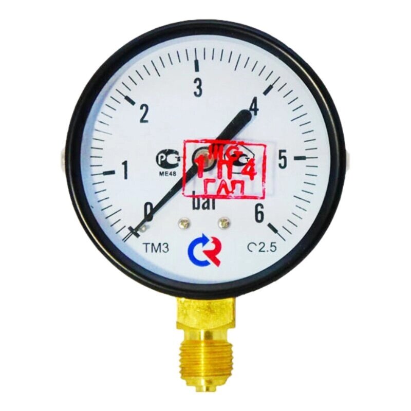 ТМ-310Р. 00 (0-1MPa)М12х1,5.150C. 2,5 Манометр технический - акции