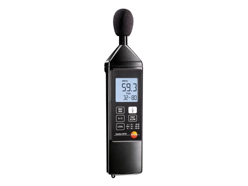 TESTO 815 Прибор для измерения уровня шума - гарантия