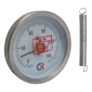 БТ-30.010(0-150C)2,5 Термометр биметаллический с пружиной