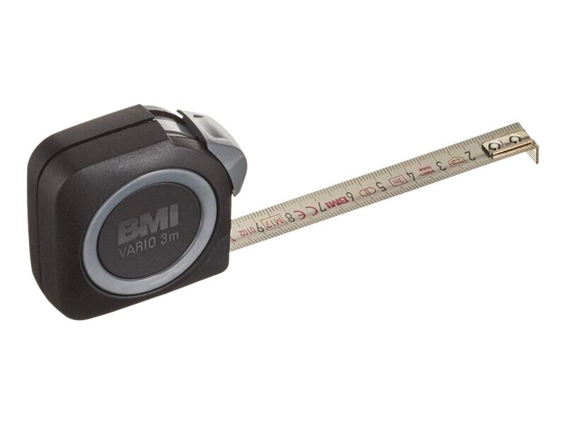 Рулетка BMI VARIO Rostfrei 3m с нержавеющей лентой от компании ООО Партнер - фото 1