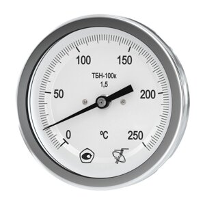 ТБН-100к (0-150) L50мм кл. т. 1,5 ОШ Термометр биметаллический коррозионностойкий