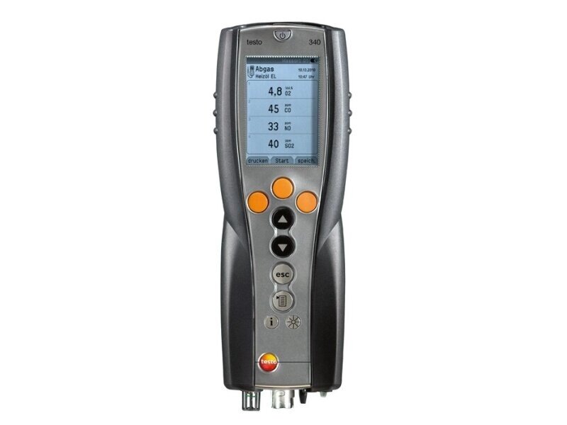 TESTO 340 - Анализатор дымовых газов для промышленности (0632 3340) от компании ООО Партнер - фото 1