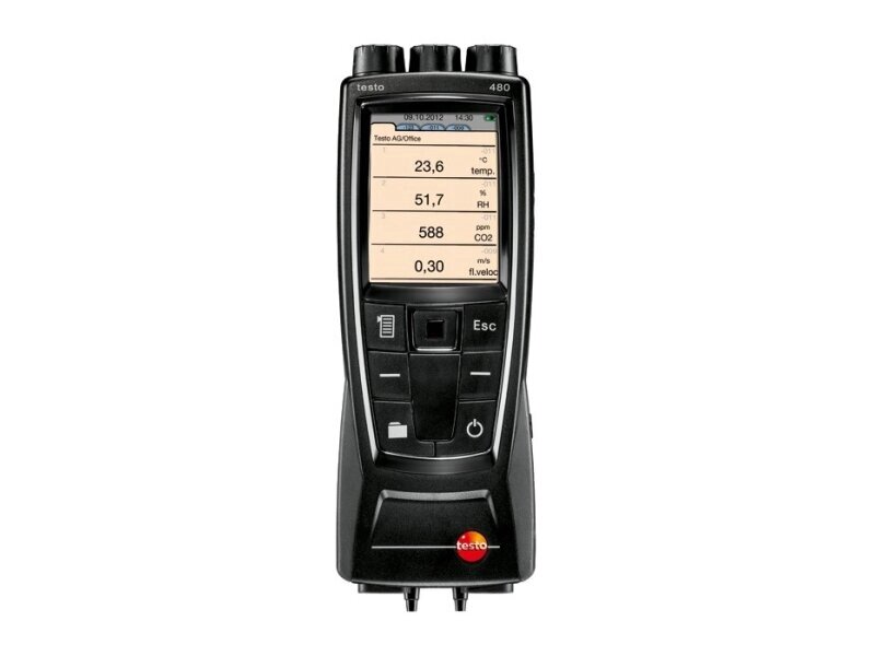 TESTO 480 - Профессиональный измерительный прибор для систем ВКВ от компании ООО Партнер - фото 1