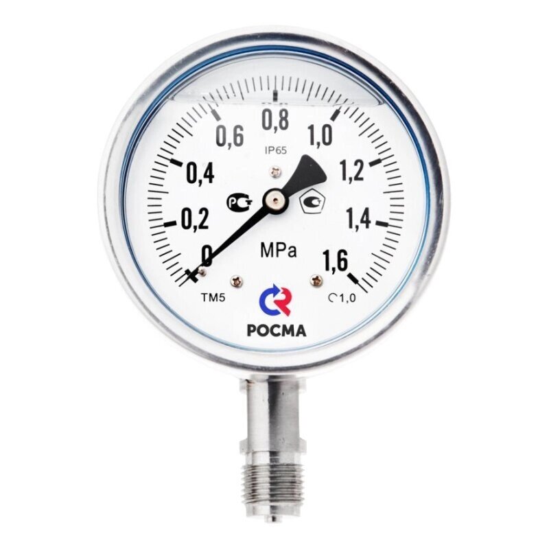 ТМ-521Р. 00(0-0,1MPa)М20х1,5.200C. 1,0 Манометр виброустойчивый коррозионностойкий от компании ООО Партнер - фото 1