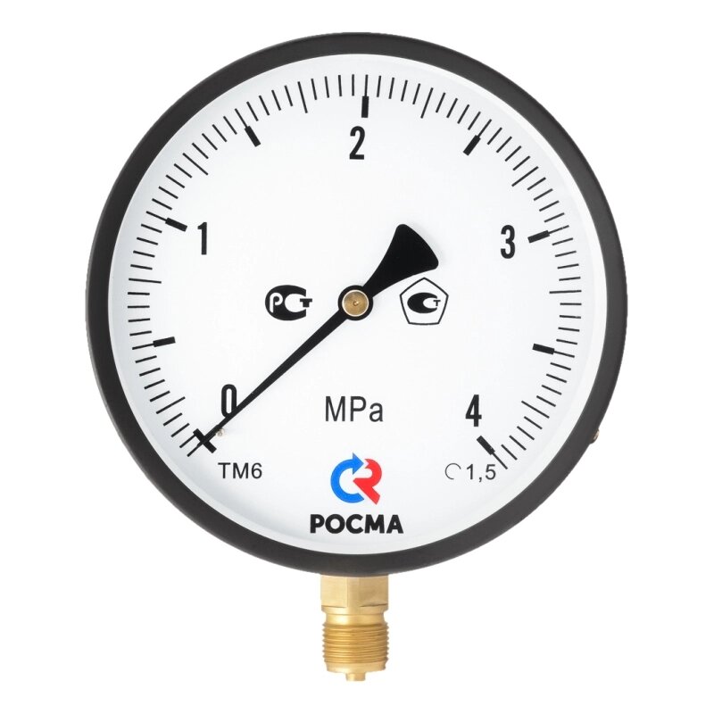 ТМ-610Р. 00(0-0,1MPa)G1/2.150C. 1,5 Манометр технический от компании ООО Партнер - фото 1