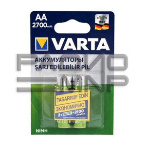 Аккумулятор AA 1.2V, 2700 mAh Ni-Mh Varta Professional BL-2