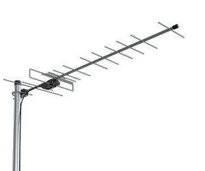 Антенна уличная ДМВ для DVB-T2 "Эфир-08AF Turbo"L035.08DF) питание от цифровой приставки 5В