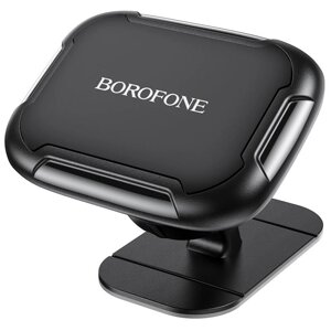 Автодержатель Borofone BH36 Voyage, магнитный, приборная панель автомобиля, рабочий стол, черный