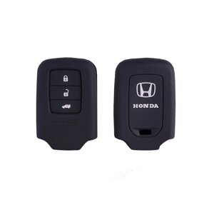 Чехол силиконовый для смарт-ключа Honda Accord, Crider, Civic, Pilot 2013г. в., 3 кнопки