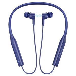 Гарнитура беспроводная "Borofone" BE59, Bluetooth 5.3, для занятий спортом), синий