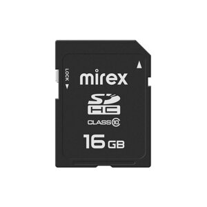 Карта памяти SDHC 16GB Mirex (class 10)