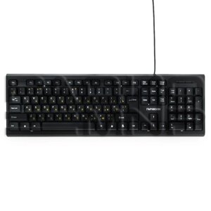 Клавиатура "Гарнизон" GK-120, USB, поверхность карбон (чёрный)