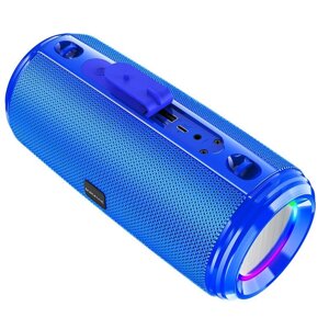 Колонка портативная Borofone BR13 Bluetooth 5.0, USB, FM, синий