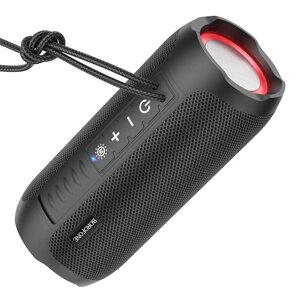 Колонка портативная Borofone BR21 Bluetooth 5.0, USB, FM, чёрный