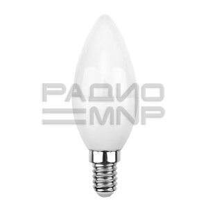 Лампа светодиодная Свеча (CN) 7,5 Вт E14 713 лм 6500K холодный свет "Rexant"